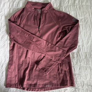 Dover Saddlery Heatblast Quarter-Zip Top youth large